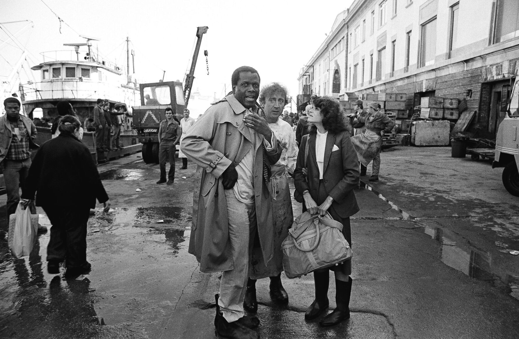 1981 Sydney Poitier, Gilda Radner, Gene Wilder